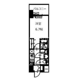 Quintet NAMBAの物件間取画像